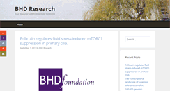 Desktop Screenshot of bhdresearch.scienceblog.com