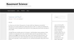 Desktop Screenshot of basementscience.scienceblog.com